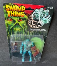 Vintage 1991 Swamp Thing Capture the Swamp Thing with Organic Net & Cypress Club picture