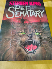 Stephen King Pet Sematary & Cujo Hardcover Lot 1983 Viking Penguin Dust Jacket picture