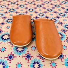 Women's Handmade Moroccan Leather Babouche Slippers Sheepskin Mule Shoes picture
