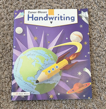Zaner-Bloser Handwriting Grade 4 Student Workbook Paperback Illustrated 2018 picture