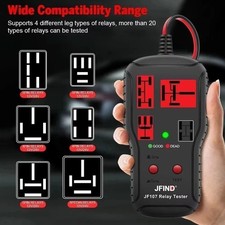 Universal 12V 24V Automotive Relay Tester Car Circuit Battery Voltage Checker To picture