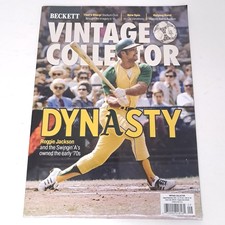 AUG/SEP 2026 Beckett VINTAGE COLLECTOR Magazine Oakland Dynasty REGGIE JACKSON picture