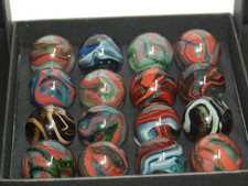 L@@K  Nice Box of 16 Jabo Ultra Marbles Collector Set # 513 picture