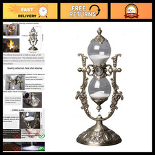 15-Minute Embossed Golden Hourglass Timer for Vintage Home & Office Decor, Gifts picture