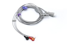 Philips 12 pin 3 Leads Snap ECG EKG Cable M1972A - Same Day Shipping picture