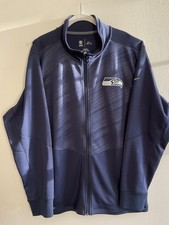 Nike NFL Seattle Seahawks Men's XL  Jacket Blue Full Zip picture