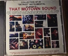 VARIOUS - THAT MOTOWN SOUND DETROIT INSTRUMENTALS - CD LIKE NEW picture