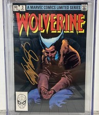 Wolverine Limited Series #3 VTG ‘82 CGC SS 9.4 NM Chris Claremont Orange Sig ✍️ picture