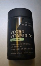 SR Vegan Vitamin D3, 125 mcg (5,000 IU), 60 Veggie Softgels picture
