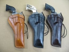AZULA Leather Strong Side Single Action Revolver Holster For..Choose Gun Model B picture