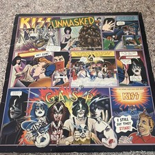 Kiss - Unmasked *RARE* OG 1980 RCA Press LP NBLP 7225 picture