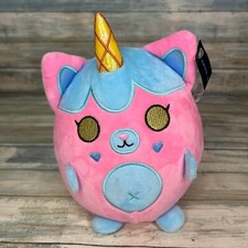 Krew District It’s Funneh Mini Rainbow Pink Plush Squishy Limited Edition picture