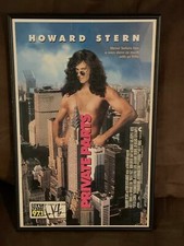 HOWARD STERN AUTOGRAPHED FRAMED PRIVATE PARTS MINI MOVIE POSTER PROMO 0-25= picture