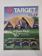 Camp Target Summer Catalog June 1998 Greatland Tents Camping 15 Pages Ad picture
