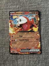 The Pokémon Company Fuecoco ex 30th Anniversary EX Holo English 015/128 picture