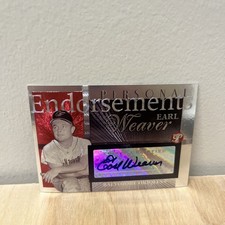 2005 Topps Pristine Legends - Personal Endorsements Earl Weaver #PEA-EW (AU) picture