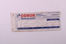 Scorpions Concert Ticket Original Odeon Hammersmith March 4th 1989 picture
