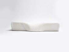 Dosaze Contoured Orthopedic Pillow DCOP King White Memory Foam Neck Support picture