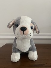 RARE Webkinz Classic Pitbull Puppy HM850 - NO CODE Plush Stuffed Animal picture