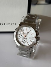 GUCCI G-Chrono YA101201 Silver Dial Men Watch 44mm picture