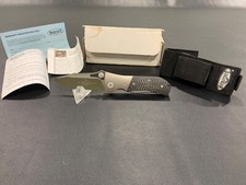 Microtech mtx2 od green blade w/ cf scales picture