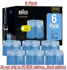 Braun Clean & Renew Refill Cartridges, 6 Count, Pack Of 1 picture