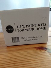 Brand New Giani White Marble Epoxy Countertop Small Project Kit Carrara White picture