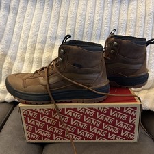 Vans M 9 waterproof Ultra Range OTW 500383 Ultracush Brown Leather Sneaker Boot picture