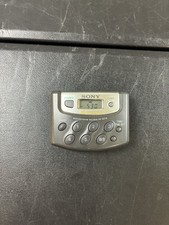 Sony Walkman SRF-M37V Digital TV Weather AM FM Pocket Radio Clock Belt Clip picture