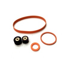 Nakamichi CR-7A ORANGE Line Idler Belts and Rollers Long Life (5 Units) Orange picture