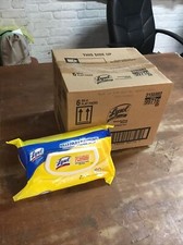 Lot Of (6) 80ct Packs Of Lysol Lemon & Lime Blossem Scent Disinfecting Wipes picture