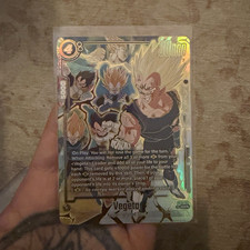 Bandai Dragon Ball Super TCG Vegeta ST01-07 Secret Rare Foil 30000 EN picture