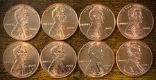 2009 Lincoln Bicentennial Cent P D Uncirculated 8 Coin Set From Original Rolls picture
