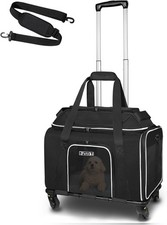 Petskd Rolling Pet Carrier – Expandable, Airline Approved, Soft-Sided picture
