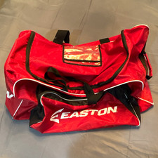 Easton Large 35L Baseball/Softball Duffle Bag Shoulder Strap Zip Red picture