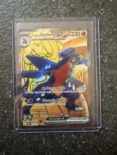 Cynthia's Garchomp ex 215/182 Ultra Rare Destined Rivals Pokemon Holo Near Mint picture