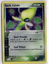 Dark Celebi 4/101 Holo Rare Hidden Legends Pokemon Holo Lightly Played picture