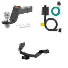 CURT Tow Cargo Package Trailer Hitch Wiring Harness #45056 2in Ball Mount 13609 picture