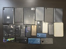 21pc Mixed Phones Tablets LG TCL Vortex Nokia Parts Repair Lot picture