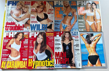 Vintage FHM Magazine Lot 8x 1998-1999 Jennifer Lopez Denise Richards Calendar  picture