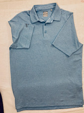 Callaway Opti-Dri Men’s Blue Polo Shirt Short Sleeve Stretch M picture