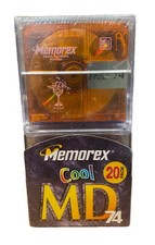 Memorex Five Pack MiniDisc (MD) Sealed NOS  74min -20 Pack picture
