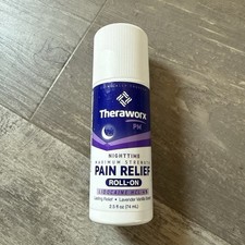 Theraworx PM Nighttime Maximum Strength Pain Relief Roll-On 2.5 fl. oz.  (NEW) picture
