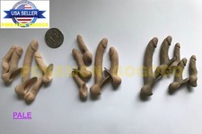  5 x BIG 1/6 Scale Male Pale Skin Genitals Penis For 12