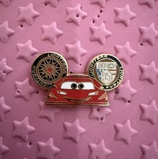DISNEY PIN LIGHTNING MC QUEEN CARS LAND FROM EAR HAT EARHAT CHARACTER PINS 2013 picture