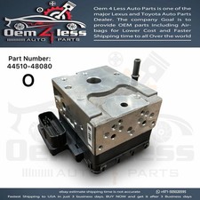 08 09 10 TOYOTA HIGHLANDER HYBRID ABS ANTI LOCK BRAKE PUMP ACTUATOR 44510-48080 picture