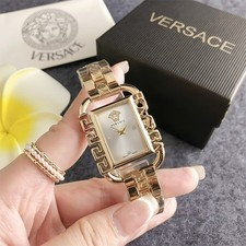 Versace Quartz Watch - Small Square Dial 29mm - Alloy Wristband with Box TaxFree picture