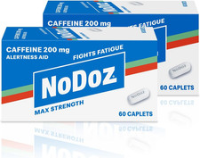 Nodoz 200Mg Caffeine Pills Maximum Strength, 120 Caplets Total picture
