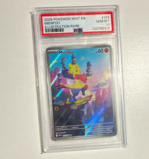 PSA 10 GEM MT Mienfoo 133/086 White Flare Illustration Rare Holo | Pokemon 2025 picture