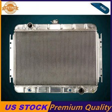 KKS 3 ROWS ALUMINUM RADIATOR FIT 1963-68 CHEVY IMPALA 1964-67 CHEVELLE EL CAMINO picture
